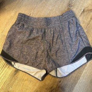 LuluLemon Hotty Hot Shorts Gray 8